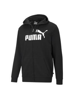 PUMA: Чёрная толстовка  Ess