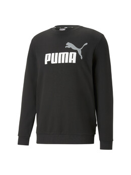 PUMA: Чёрный свитшот 