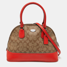 Coach: Коричневая сумка 