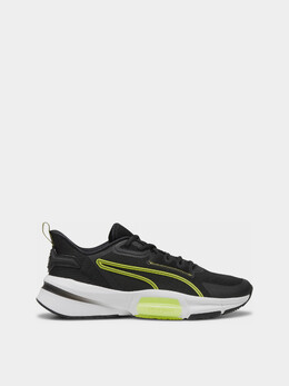 Puma: Чёрные кроссовки 