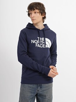 The North Face: Синяя толстовка 