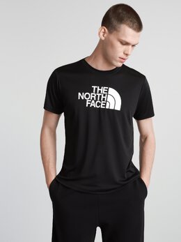 The North Face: Чёрная футболка  Reaxion