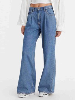 Levi's: Синие джинсы 