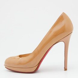 Christian Louboutin: Бежевые туфли 