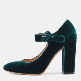 Gianvito Rossi: Зелёные туфли 