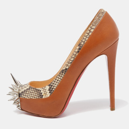 Christian Louboutin: Коричневые туфли 