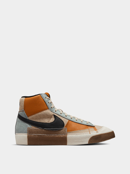 NIKE: Оранжевые кроссовки  Blazer Mid