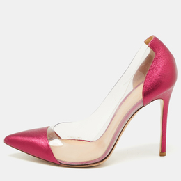 Gianvito Rossi: Розовые туфли  Plexi