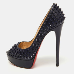 Christian Louboutin: Синие туфли 