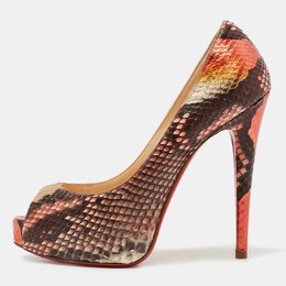 Christian Louboutin: Многоцветные туфли 