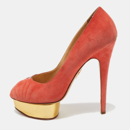 Charlotte Olympia: Розовые босоножки 