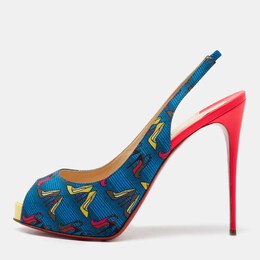 Christian Louboutin: Многоцветные туфли 