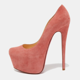 Christian Louboutin: Розовые туфли 