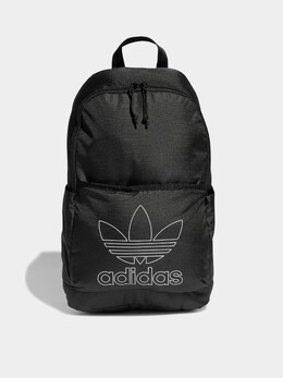 Adidas: Чёрный рюкзак  Adicolor