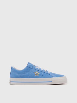 CONVERSE: Голубые кеды  One Star Pro