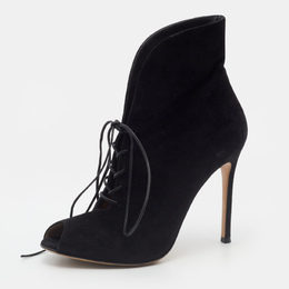 Gianvito Rossi: Чёрные ботинки 