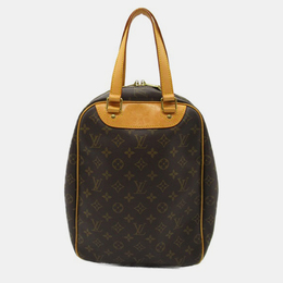 Louis Vuitton: Коричневая сумка 