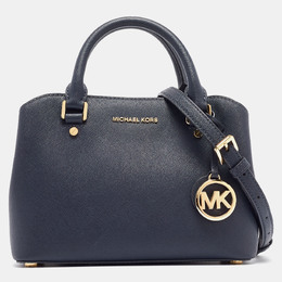 MICHAEL Michael Kors: Синяя сумка 