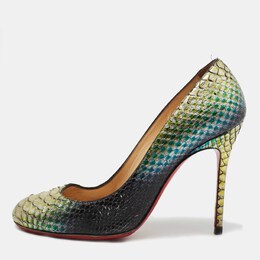 Christian Louboutin: Многоцветные туфли 