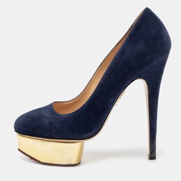 Charlotte Olympia: Синие туфли 