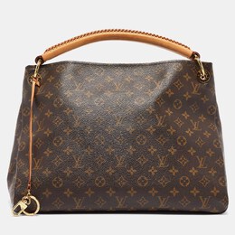 Louis Vuitton: Коричневая сумка 