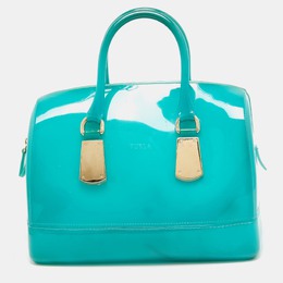 Furla: Зелёная сумка  Candy