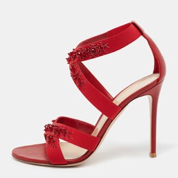 Gianvito Rossi: Красные сандалии 