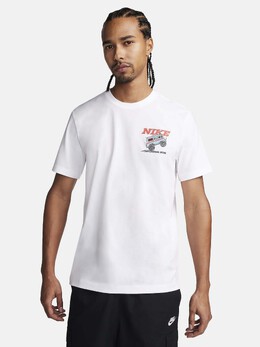 NIKE: Белая футболка  Sportswear