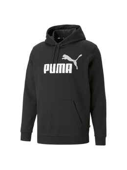 Puma: Чёрная толстовка  Ess