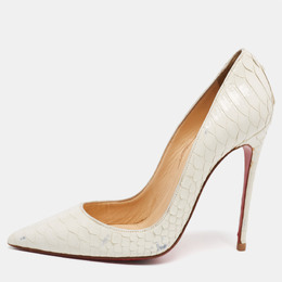 Christian Louboutin: Белые туфли  So Kate