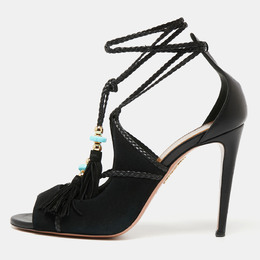 Aquazzura: Чёрные сандалии