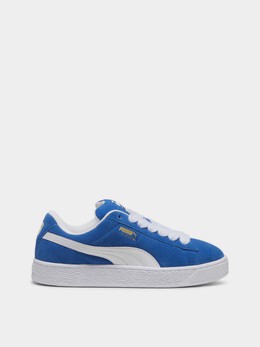 Puma: Синие кеды  Suede