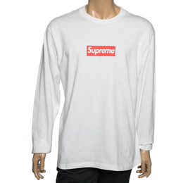 Supreme: Белая футболка 