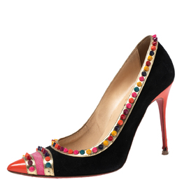 Christian Louboutin: Многоцветные туфли 