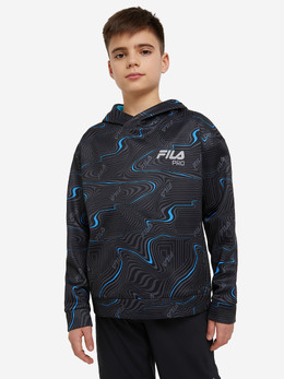 FILA: Чёрная толстовка 