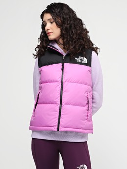 The North Face: Фиолетовый жилет  1996 Retro Nuptse