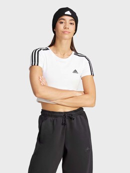 adidas: Топ  Essentials в полоску