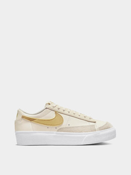 NIKE: Бежевый жакет  Blazer Low