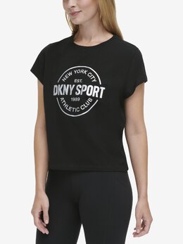 DKNY: Чёрная футболка 