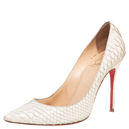 Christian Louboutin: Белые туфли  So Kate