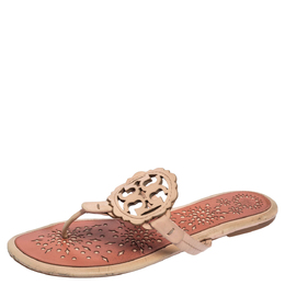 Tory Burch: Розовые сандалии  Mini Miller