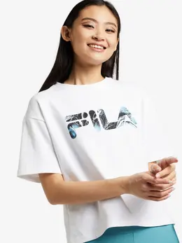 FILA: Белая футболка