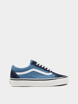 Vans: Синие кеды  Old Skool 36 DX