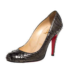 Christian Louboutin: Зелёные туфли 