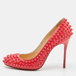 Christian Louboutin: Розовые туфли 