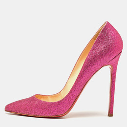 Christian Louboutin: Розовые туфли  Pigalle