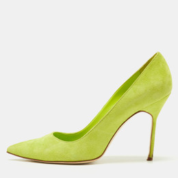 Manolo Blahnik: Зелёные туфли  BB