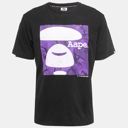 A Bathing Ape: Чёрная футболка 