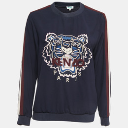 Kenzo: Синий свитшот 