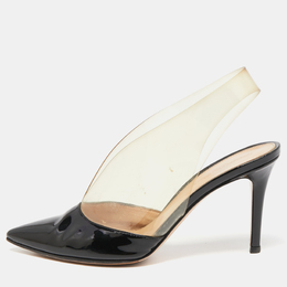 Gianvito Rossi: Чёрные туфли  Plexi